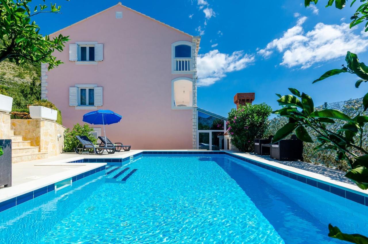 Villa Mateo With Private Pool Gruda Buitenkant foto