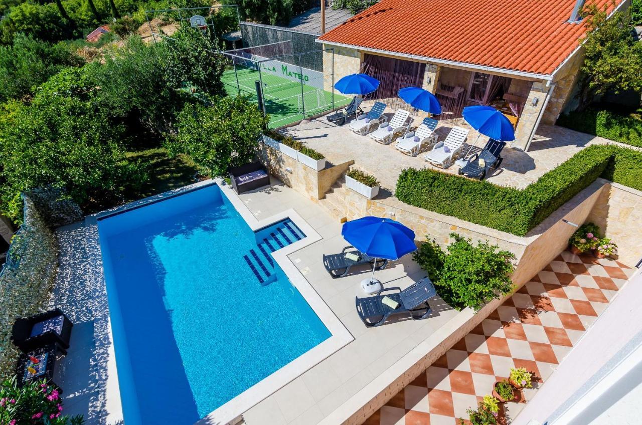 Villa Mateo With Private Pool Gruda Buitenkant foto