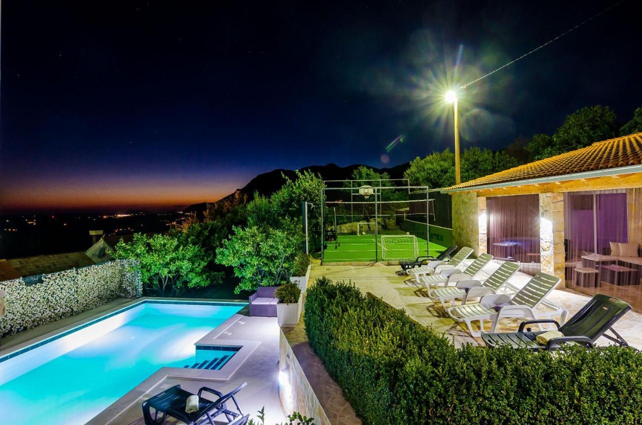 Villa Mateo With Private Pool Gruda Buitenkant foto