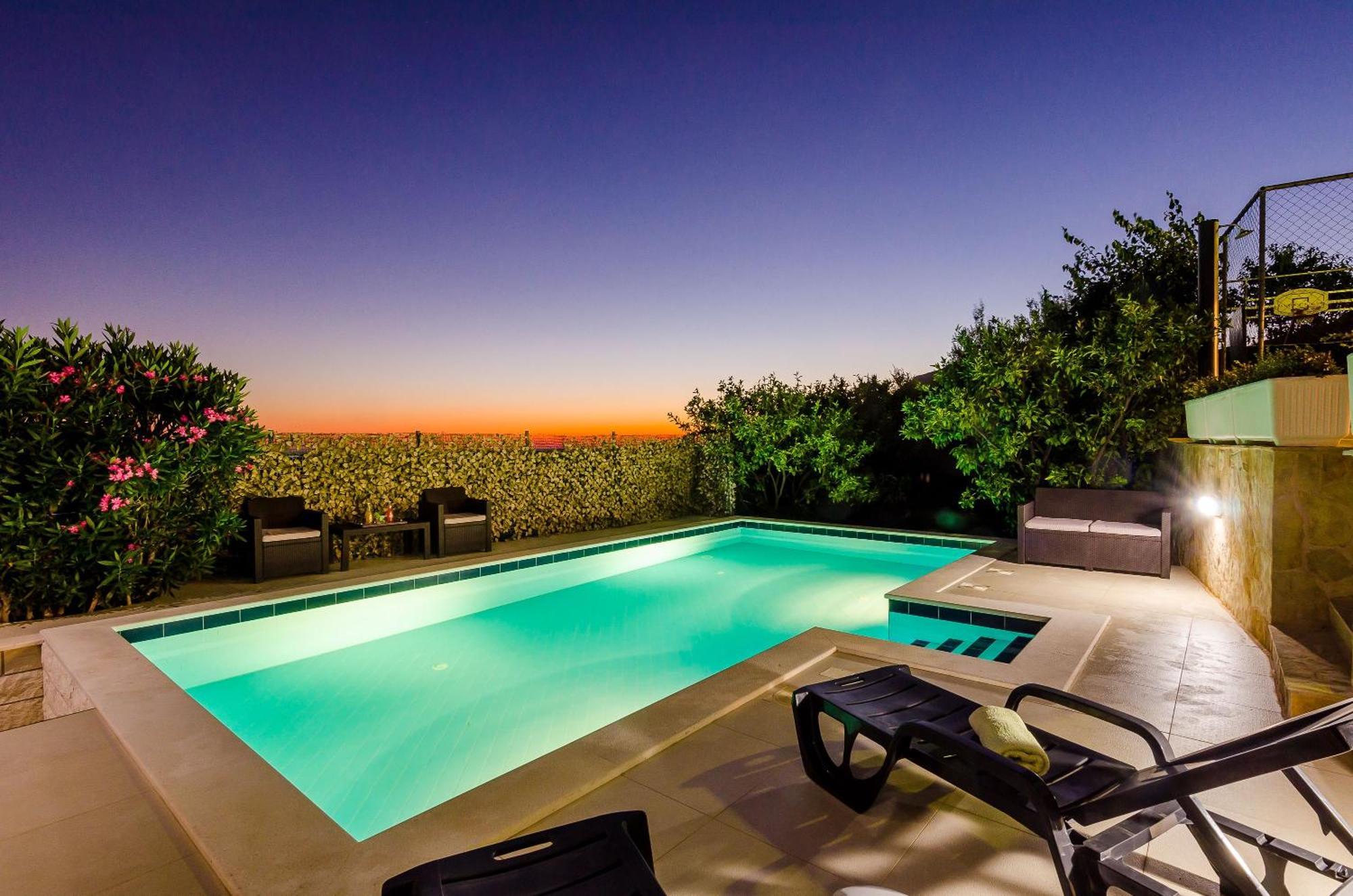 Villa Mateo With Private Pool Gruda Buitenkant foto